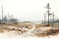 Landscape wilderness outdoors nature. AI generated Image by rawpixel.