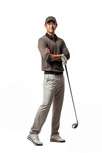 Golf sports adult man. 