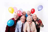 Laughing balloon glasses adult. 