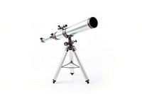 Telescope white background technology binoculars. 