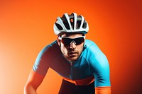 Sunglasses portrait bicycle vehicle. AI generated Image by rawpixel.