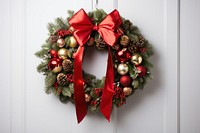 Christmas wreath festival celebration. .