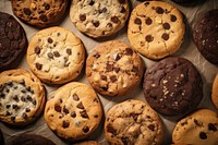 Cookie food confectionery backgrounds. AI generated Image by rawpixel.
