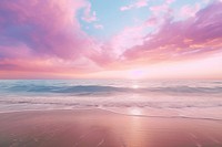 Beach sky backgrounds outdoors. AI | Premium Photo - rawpixel
