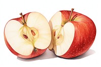 Apple fruit plant food. AI generated Image by rawpixel.