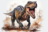 Dinosaur animal t-rex aggression. AI generated Image by rawpixel.