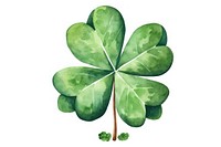 Clover plant leaf freshness. AI generated Image by rawpixel.