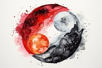 Art creativity astronomy painting. AI generated Image by rawpixel.