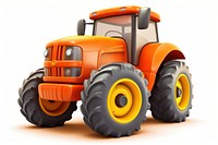 Tractor vehicle cartoon. 