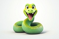 Reptile cartoon animal snake. AI generated Image by rawpixel.