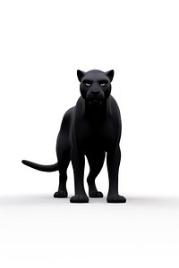Wildlife panther mammal animal. AI generated Image by rawpixel.