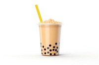 Drink milk cup white background. AI generated Image by rawpixel.