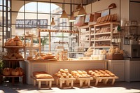 Bakery bread food shop. 