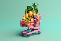 Shopping fruit plant food. AI generated Image by rawpixel.