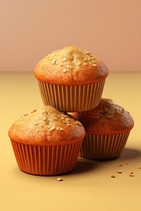 Muffin dessert cupcake food. 