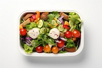 Salad food vegetable lunch. AI generated Image by rawpixel.
