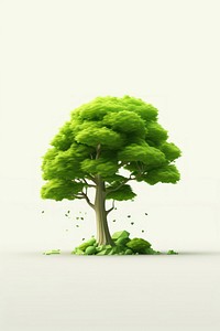 Tree plant green outdoors. AI generated Image by rawpixel.