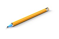 Pencil white background education eraser. AI generated Image by rawpixel.