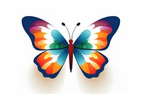 Butterfly pattern insect animal. AI generated Image by rawpixel.