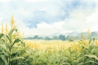 Agriculture landscape grassland outdoors. 