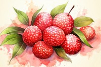 Food strawberry raspberry fruit. 