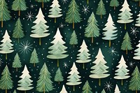 Christmas  pattern green