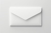 Envelope white white background letterbox. 