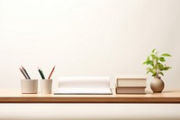 Table furniture lighting plant. AI generated Image by rawpixel.