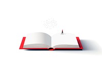 Book publication paper white background. AI generated Image by rawpixel.