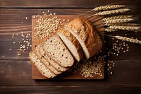 Bread wheat grain food. AI generated Image by rawpixel.