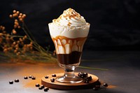 Dessert coffee sundae cream. AI generated Image by rawpixel.