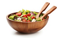Bowl salad spoon food. AI generated Image by rawpixel.