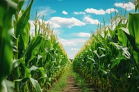 Agriculture outdoors nature field. AI generated Image by rawpixel.