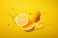 Food yellow lemon fruit. AI generated Image by rawpixel.