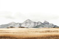 Mountain landscape grassland outdoors. AI generated Image by rawpixel.
