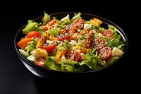 Salad food vegetable sesame. AI generated Image by rawpixel.