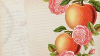 Rose orange border, desktop wallpaper