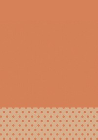 Orange polka dot background design