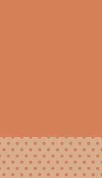 Orange polka dot iPhone wallpaper Free Photo Illustration - rawpixel