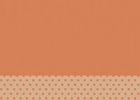 Orange polka dot background design