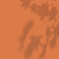 Orange botanical, autumn background design