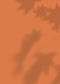 Orange botanical, autumn background design