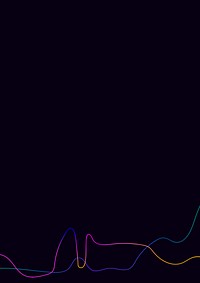 Gradient line, black background design