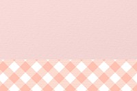 Pastel pink plaid pattern background