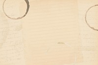 Brown paper with text background