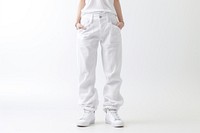 Footwear pants white jeans. 