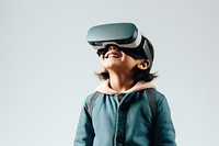 Child wearing vr photo photography accessories. AI generated Image by rawpixel.