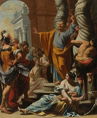 The Predication of Saint Peter by Charles Poerson