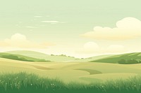 Field green  landscape. 