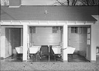 Laundry room, utility building. Southeast Missouri. Sourced from the Library of Congress.
